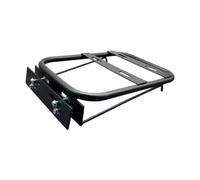 Rack Suitcase BracketRear Rear Luggage Rack For Motorcycle Iron Sturdy Easy Installation Extension Stand Electric Bike Cargo Carrier Tail Box(Black)