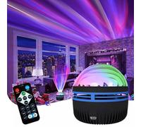 rackbone Northern Lights Galaxy Projection Lamp, LED Star Projector Night Light,Waves Nebulae Stars Lamp Projector,for Kids Adult Gifts Bedroom Decoration