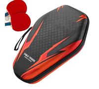 Racket Cover | Hard Shell Table Tennis Paddle Case Organizer | Waterproof Safe Bag Holder for Kids Adults Friends Indoor Outdoor Sports Practice Assesories