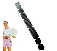 Racket Frame Protector - TPU Protective Band, Anti-Scratch Sports Band, Durable Wear-Resistant Cover, Easy to Apply Paddle Accessories Roller, Protect Head from the Racket