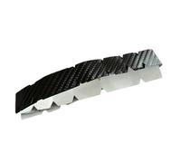 Racket Head Protection Tape - pickleballs Border Strip, Impacts Absorption Frame Cushion Foil, 80x2.1cm Squash Rim Abrasion Deflector, Thermoplastics Shock Seals | Paddle Surfaces Cover for Trainer