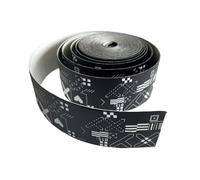 Racket Head Tape - TPU Protector Strip, Anti Scratch Guard Roll | Soft Flexible Absorption Shielding Layer, Extended Length Durable Edge Protection Wrap System with Training Use