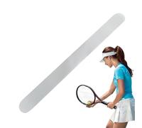 Racket Protectors, Tennis Protection Strips, Waterproof Transparent Shield, Paddle Protector Sticker, Badminton Accessory, Strong with Easy Application for Sports Equipment, Racket Tape