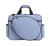 Racket Shoulder Tote - Large Capacity Tennis Harness Bag with Space for Equipment, Stylish Backpack for Judicial Use | Multipurpose Storage For Paddle Sports,