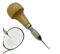Racket Tools - Pro | Stringing Kit - Tennis Racket Stringing Tools and Badminton Pliers for DIY Strings with String Puller with Wooden Handle and Tool for the Racket
