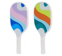 Rackets - Wooden Paddles with Comfortable Grip, Portable Equipment for Beginners, Great for Gym Stadium Parks Outdoor Sports or Home Recreation Play, Everyday Use 0.51 Inches