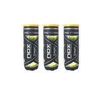 Racketworld NOX Padel Balls Pro Titanium Pack 9 Balls (3 x 3)