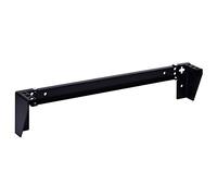 RackPath 1U Vertical Wall Mount Rack - Heavy Duty 125lbs Capacity Vertical Mounting Bracket