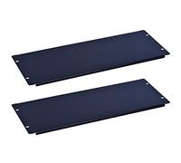 RackPath 4U Blank Rack Mount Panel Spacer for 19in Server Rack Enclosure or Network Cabinet - 2 Pack