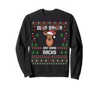 Racks Deer Antlers Stag Hunter Christmas Ugly Xmas Sweater Sweatshirt