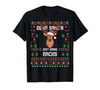 Racks Deer Antlers Stag Hunter Christmas Ugly Xmas Sweater T-Shirt