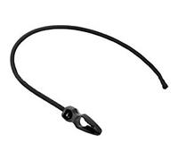 RACKSACK Bungee Fixing Loop Black Rubber