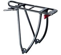 Racktime Shine Evo System Pannier Rack - Black, 45 x 25 x 20 cm