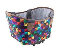 Racktime Unisex - Adult Agnetha Bicycle Basket, Colourful, 1 Size
