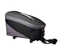Racktime Unisex - Adult Talis Pannier Rack Bag, Black, 37 x 23 x 18 cm