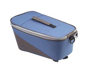 Racktime Unisex - Adult's Talis Pannier Rack Bag, Blue, 37 x 23 x 18 cm