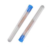 Rackumic 18 Pack Stainless Steel Flexible Cleaning Needle Set for 3D Printer Nozzle Maintenance Featuring 0.15mm to 0.8mm Sizes to Clear Blockages in and Gears