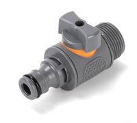 Rackumic 3/4 Garden Hose Quick Connector with Adjustable Valve and No Leak ABS Material Weather Resistant Secure Connection for Watering and Irrigation Tasks in Green Color
