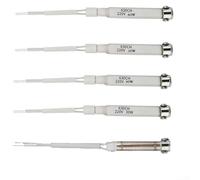 Rackumic 30-60W Electric Soldering Iron Heating Element Replacement Full or Semi-Ceramic Core Externally Heated Mica Design 220V 50Hz High Efficiency Welding Tool Component(Full Ceramic-30W)