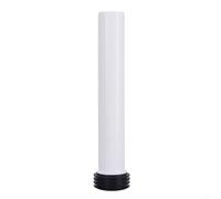 Rackumic 30cm PP Flushing Tube for Concealed Water Tank Manual Toilet Bidet Pipe Extension ory White Long Reach Design s Standard Wall Mounted Cisterns Bathroom Plumbing Fixture