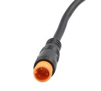 Rackumic 3pin Ebike Switch Dual Control Headlight for HORN Button for Electric Bicycle Scooter 22.2mm Bar Mount Black ABS Housing Installation Riding Compnt Upgrade