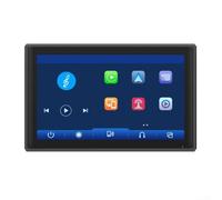 Rackumic 7 Inch Car Radio Muldia Video Player Wireless for Carplay and for Android Auto Screen Projection Dashboard Monitor Black