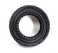 Rackumic 9x3.0-5.5 Solid Tire for Electric Scooter Rubber Hollow Non-pneumatic Wheel 209mm Diameter for 5.5 Inch Rim Safe Ride Black