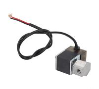 Rackumic Air Compressor Solenoid Valve Silent Oil- Exhaust Check Control for Unloading Bleed Power Off with Cast Aluminium Body and Wire in Black or Gold Color Option A B C D(A)