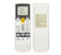 Rackumic Air Conditioner Remote Control AR-RAJ1E Compatible Replacement for ASU30CLX1 ASU36CLX1 AOU30CLX1 AOU36CLX1 Supports Temperature Fan Speed Mode ABS White 17x6x3cm