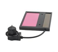 Rackumic Auto Darkening Welding Lens SolarTrue Color Vision High Sensitivity Sensor for Metalworking Manufacturing Safety Protection Large Size 1.1x9cm Glass Insert Shield(Large Classic Model)