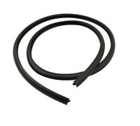 Rackumic Car Front Rubber Seal Strip 1.6M Black Hollow Windproof Weatherstrip for Dashboard Gap Between Dashboard and Windshield Sound Insulation Dustproof Strong Elastic