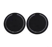 Rackumic Double and Single Bass Drum Pedal Patch Kick Pad for Drumhead Protection Against Wear While Increasing Attack Without Affecting for SUSTAIN or Low End for Percussion Parts(A)