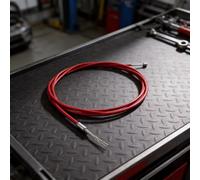 Rackumic Electric Scooter Brake Cable 5mm Thick Steel Wire for Segway for ninebot Max G3 F3 Red Protective Hose Install Rear Front Brake Line Strong Wear (2.2m rear brake line)