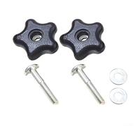Rackumic Handle Knob and Screw Bolt Kit for Toro Lawn Mowers and Snow Blowers Compatible with Models 38581 38582 and Part Numbers 117-5976 92-2260 107-3844