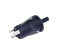 Rackumic High Temperature Rocker Switch 2A 250VAC Heat Resistant Bakelite and Copper Construction Rated Up To 200°C for Oven and Microwave Applications Black Panel 1.5-3mm