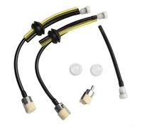Rackumic Hose Filter Set for FX PS152 for FX MS152 Brushcutter Includes Two Fuel Hoses with Filter Bulbs and Tank Vent for Yard Garden Equipment Replacement