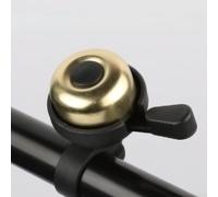 Rackumic Loud Mountain Bike Clear Sound Copperfor Cycling for trail Ride Robust Lightweight Mount Black Golden Silvery Finish(Golden)