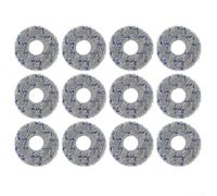 Rackumic Microfiber Mop Cloth Pads for Ecovacs for x5 for omni and for x5 for PRO for omni Vacuum Mop 6 to 12 Pack Washable Blue Striped Deep Cleaning on Hardwood