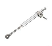 Rackumic Motorcycle Steering for stabilizer 33cm Linear Control Aluminum(Silver)