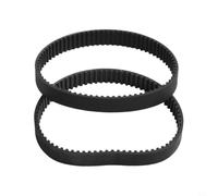 Rackumic Planer Timing Belt for Bosch GHO 18 V-LI 2604736001 | 2 Pack Timing Belt 2604736001 for Bosch GHO 18 V-LI 15-82 16-82 Planer Replacement Part