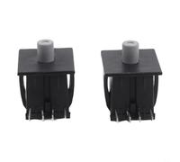 Rackumic Plunger Safety Switch 430-010 for Ferris for SIMPLICITY for SNAPPER for CADET Models Replaces 725-04165 925-04165 AM131549 TCA13602 Lawn Mower Part Black(2pcs)