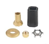 Rackumic Propeller Hub Kit Flo-Torq II 835257K1 Copper Rubber Stainless Steel 15 for Mercury for MARINER for MERCRUISER for ALPHA Outboard Boat Motors 60-300 for HP Direct Replacement Part