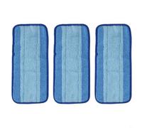 Rackumic Reusable Microfiber Mop Pads for Swiffer for wetjet Mops Washable Floor Cleaning Refills for Hardwood for tile Laminate Vinyl and Spray Mops(3 PACK)