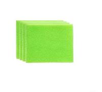 Rackumic Reusable Sponge Liners 8 Pack Moisture Absorbing Fridge Mats for Fresh Fruits and Veggies Washable Plastic Drawer Organizers Green 23x22cm(four)