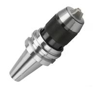 Rackumic Tool Holder Integrated Self Tightening Drill Chuck Collet Steel Hardened Three Claw Design for CNC Metalworking BT30 APU08 APU13 APU16 BT40 APU13 APU16 BT50 APU13 110L APU16 110L(BT30-APU13)