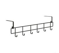 Rackumic Towel Rail Radiator Clothes Rack Iron Rust Black 55cm Compact Storage Solution for Bathroom Heating Organization Without Drilling Required(35cm Black)