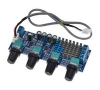 Rackumic XH-M577 Digital Audio Tone Board 2x80W Dual Channel for DIY Speaker Project with Wide DC 12V-24V Range and Small 96mm x 33mm Footprint in Blue PCB Style