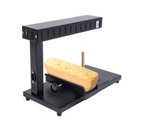 Raclette Cheese Grill Melter, 650W Electric Machine, Commercial Demi Melting Dispenser, 0-572°F Rapid Heating, Adjustable Angle Wheel Melter for Resaurant Kitchen