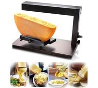Raclette Cheese Melter, 750W Electric Cheese Machine, Angle Adjustable, Rapid Heating, Perfect for Parties and Restaurants, High Efficiency Cheese Wheel Maker