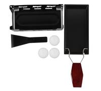 Raclette Handle Foldable Set with Wooden Cheese Grill Melter